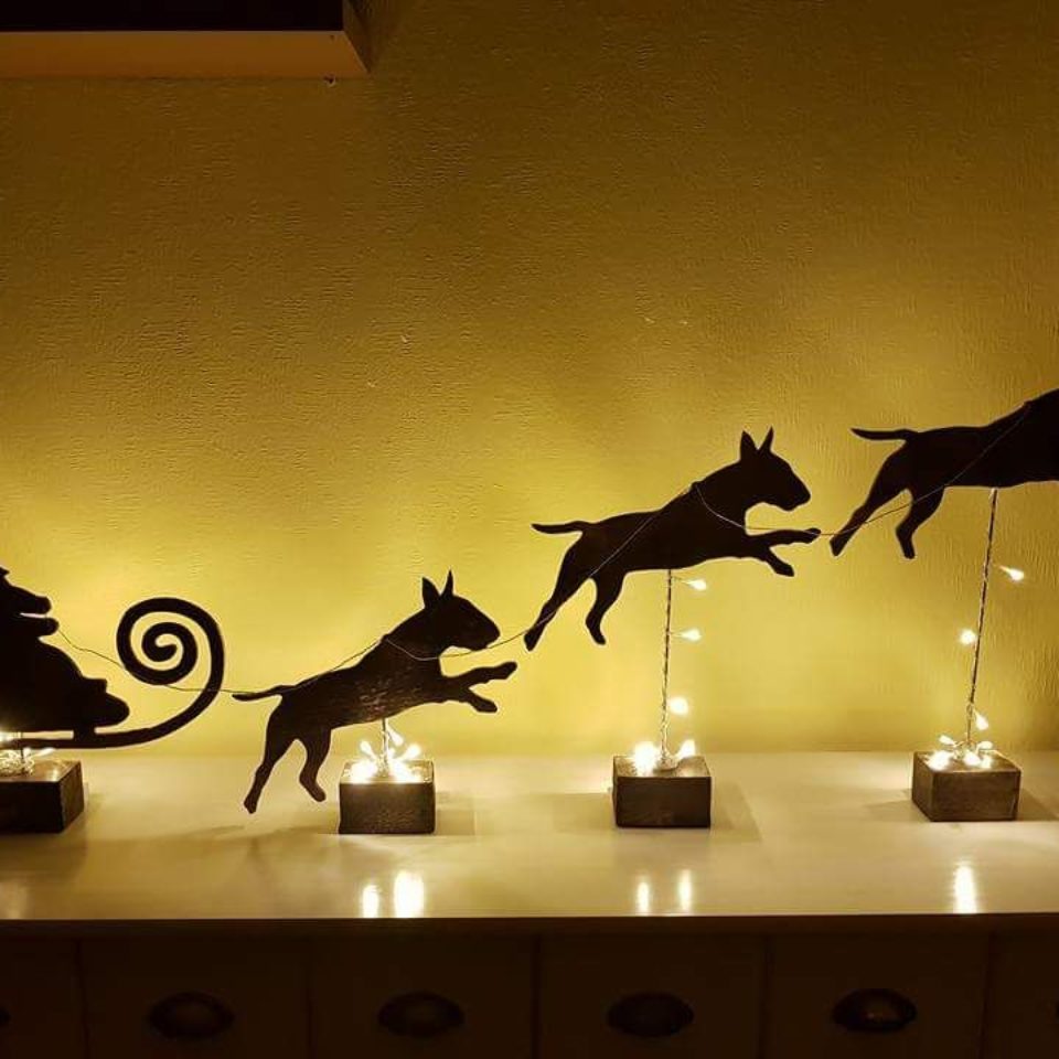Weihnachtsbild Bullis